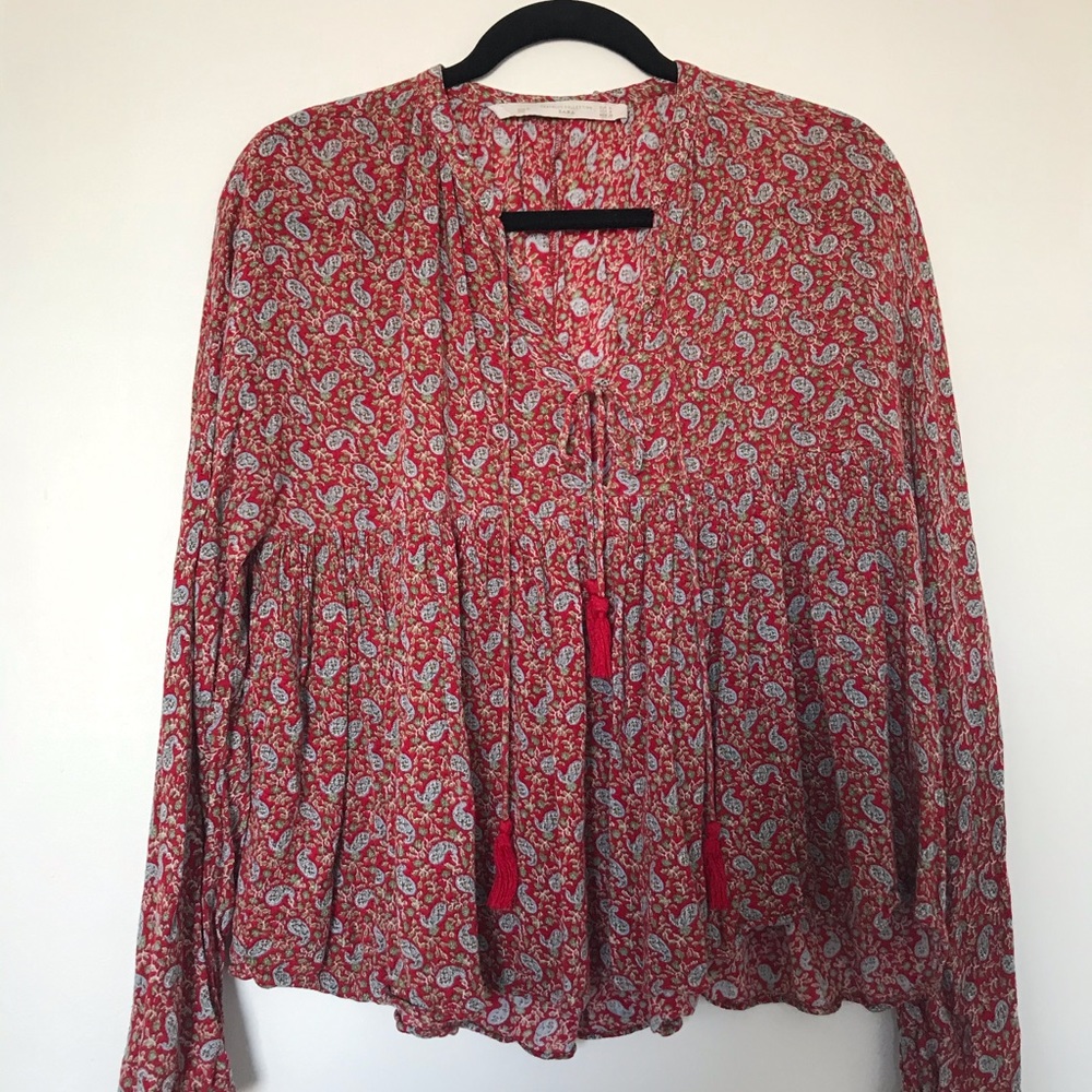 Zara Boho Blouse